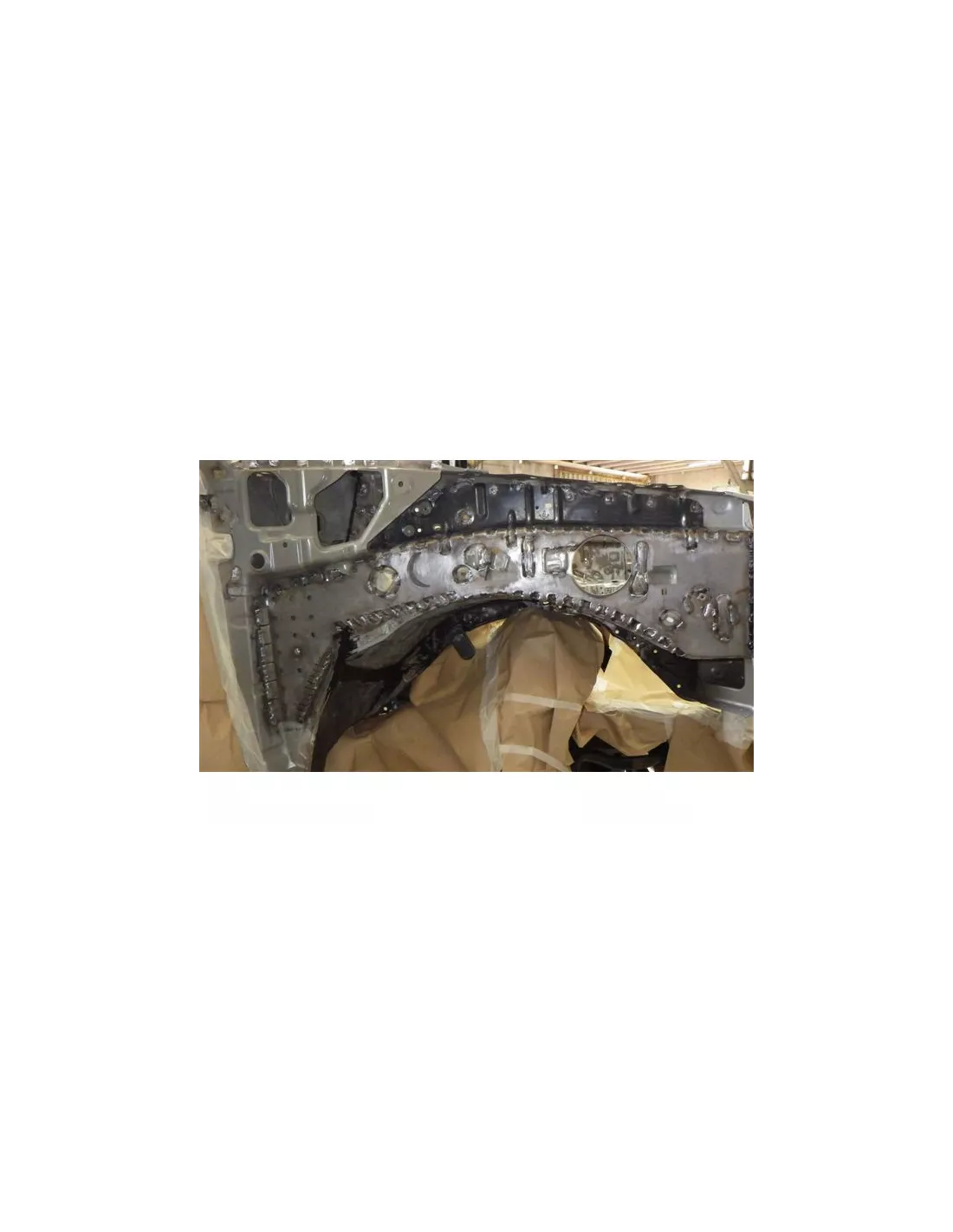 Kit de renforts d'ailes HD avant à souder pour Toyota Land Cruiser