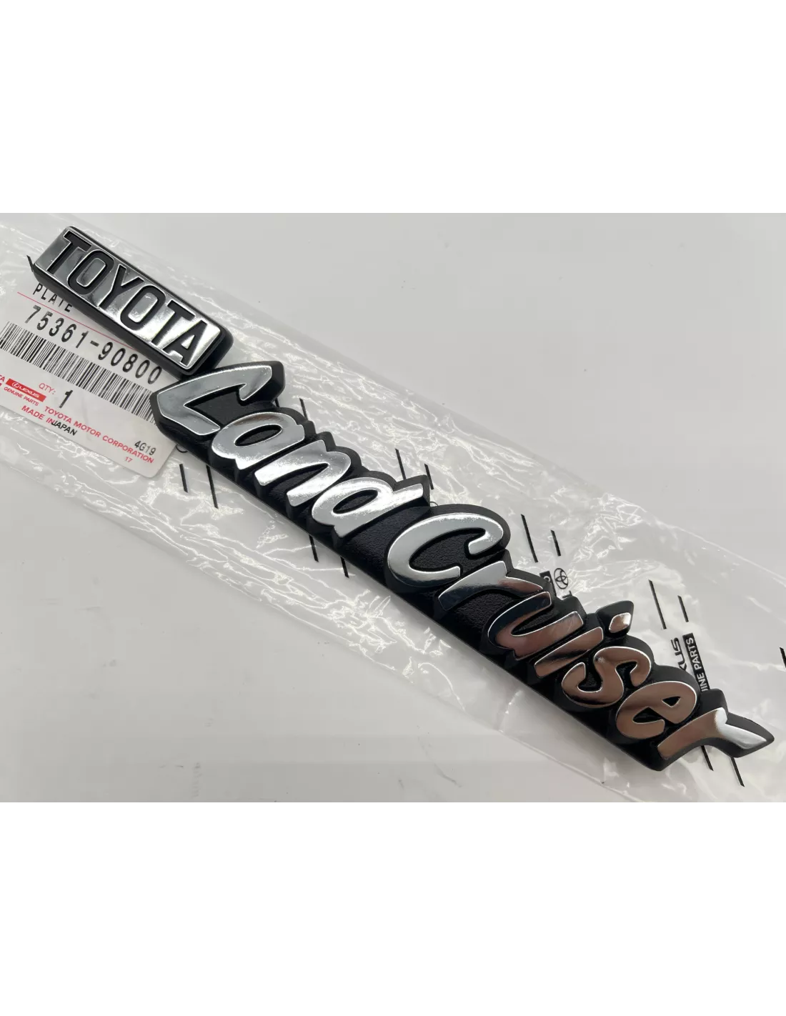 Monogramme logo TOYOTA Land Cruiser aile avant BJ4 HJ4 TOYOTA -