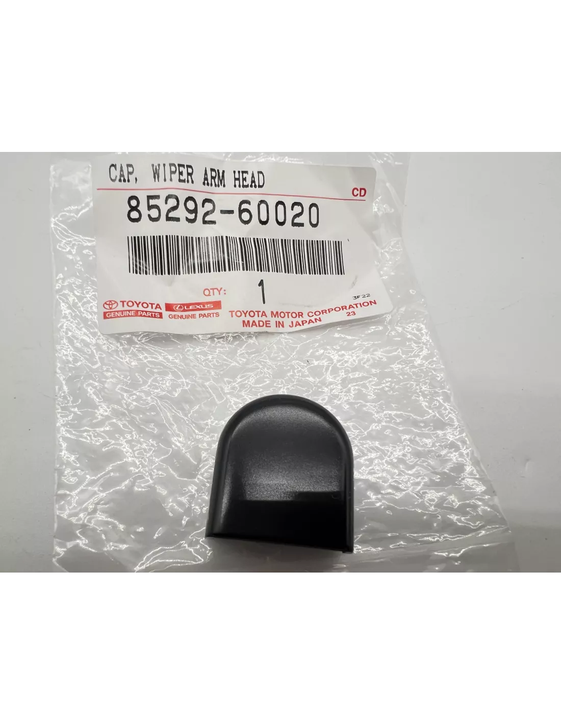 Cache fixation bras d'essuie glace Land Cruiser TOYOTA - accessoire