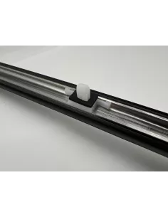 Zwart Buiten Glas Druppel HDJ80 Right Custode TOYOTA - accessoire 2