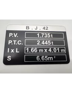 TARE BLAP BJ42 DTC PARTS - 4x4 accessoire