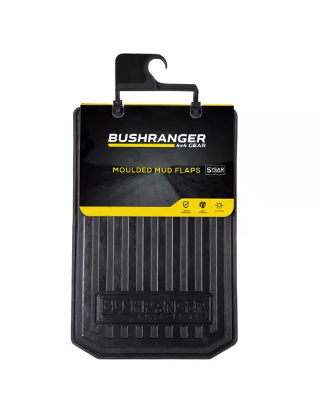 BUSHRANGER MOULDED MUDFLAP0LARGE 300 X 460MM BUSHRANGER - accessoire