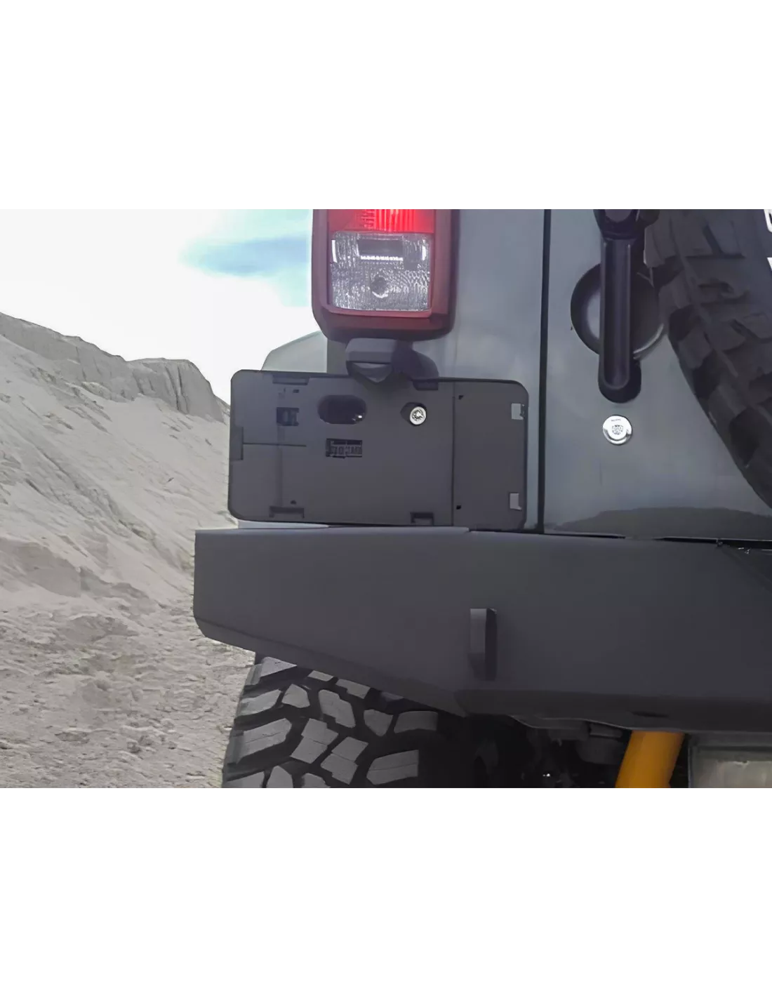 US-Format-Registrierungsplatten-Unterstützung für Jeep Wrangler JK DTC