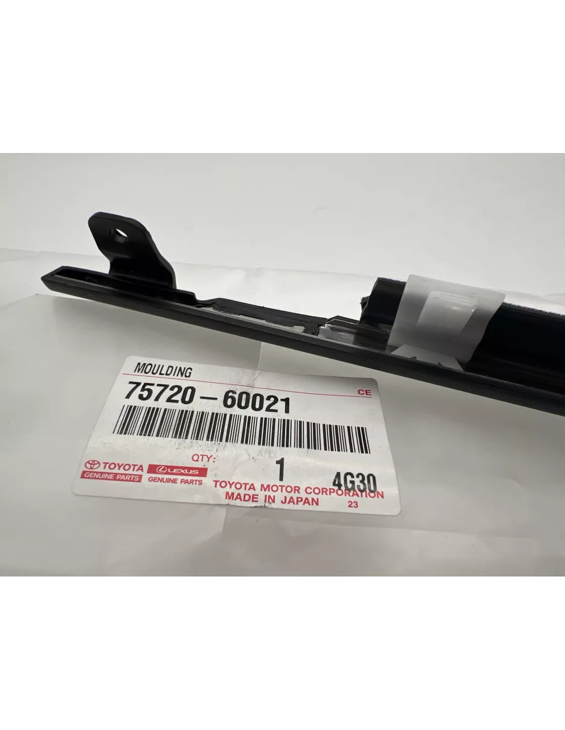 Black outdoor glass loop front door left HDJ80 TOYOTA -