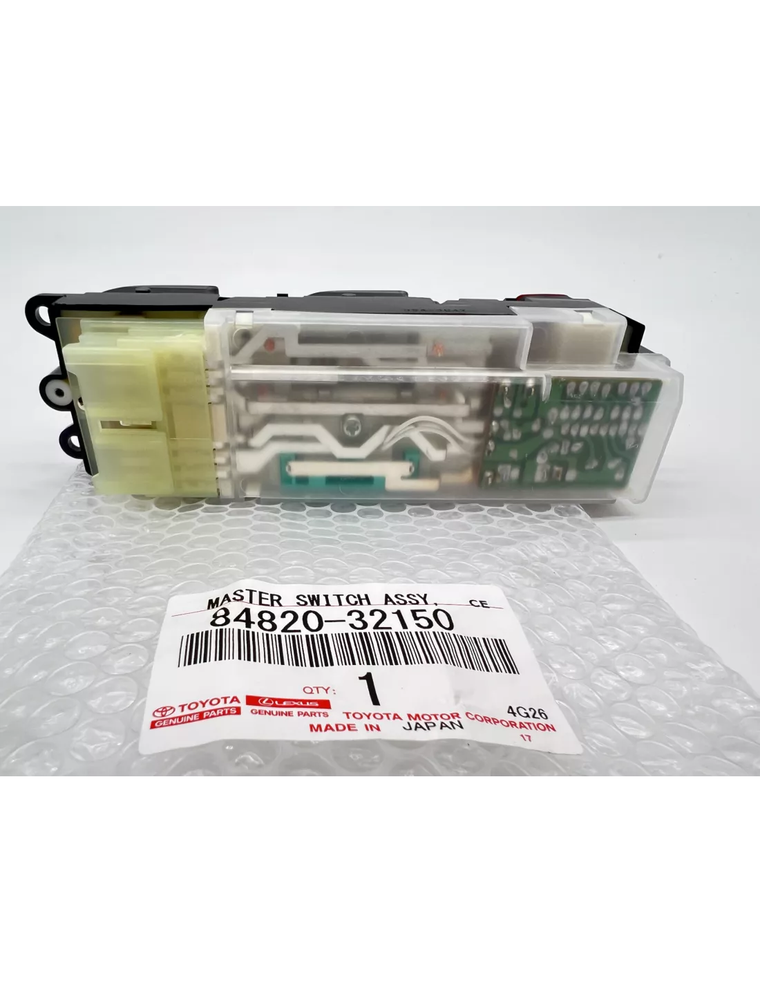 Bloc bouton lève vitre conducteur HDJ80 12s TOYOTA - accessoire 4x4