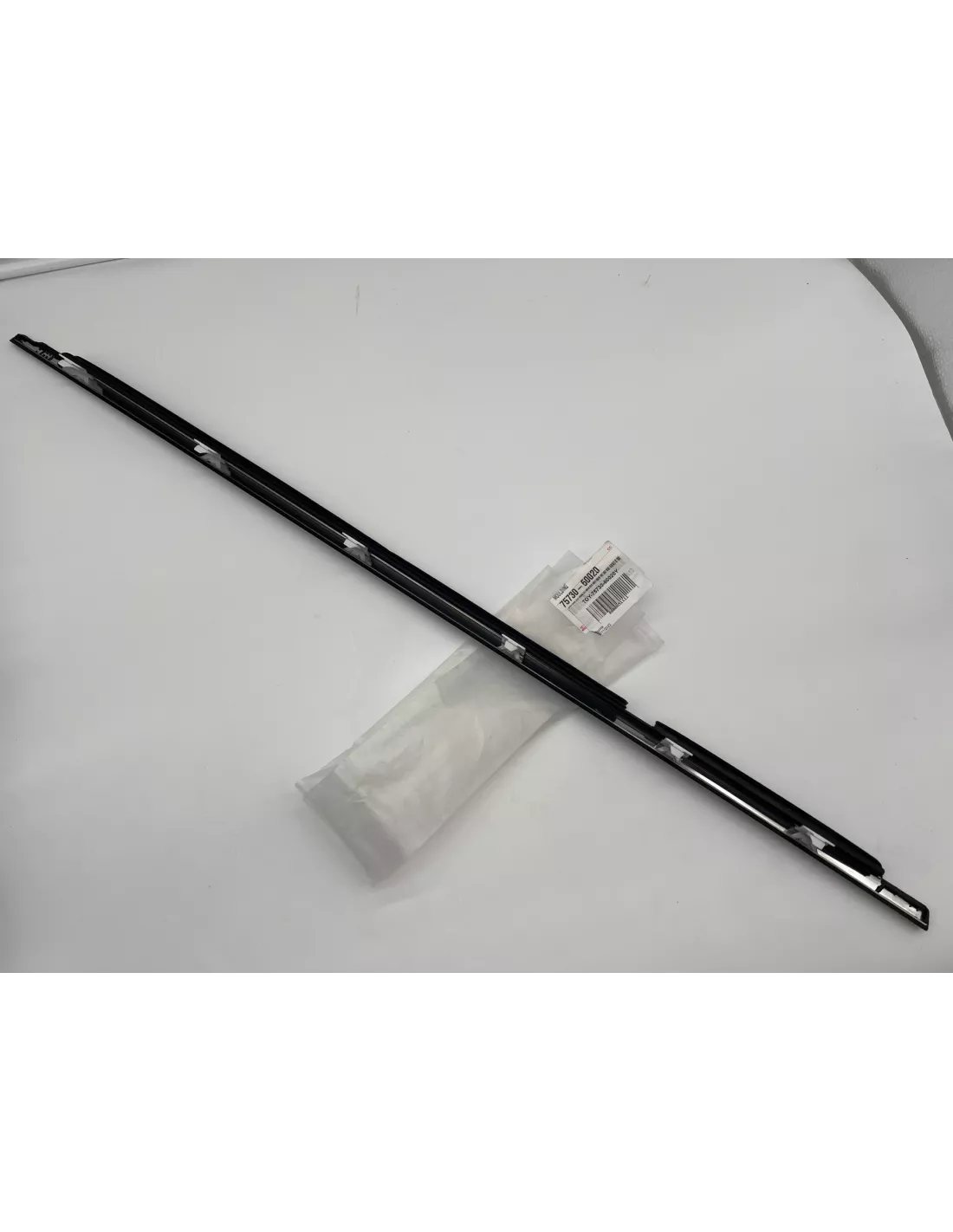 Zwart Outdoor Glass Drip Right Achterdeur HDJ80 TOYOTA -