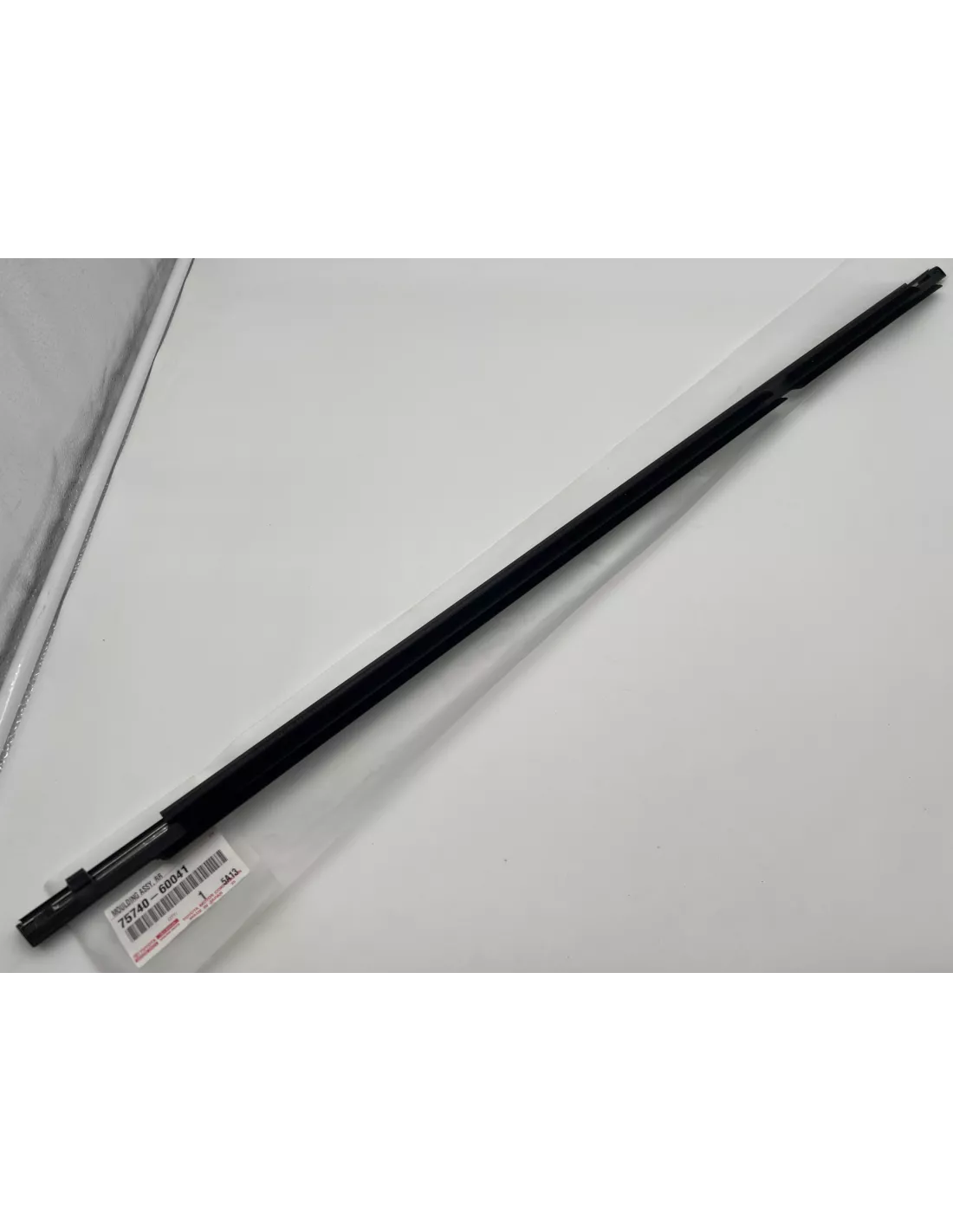 Exterieur glas lik molding linker achterdeur HDJ100 TOYOTA -