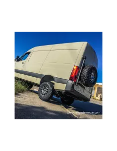 Radtür auf linken hinteren Tür Sprinter III nach 2018 Edelstahl