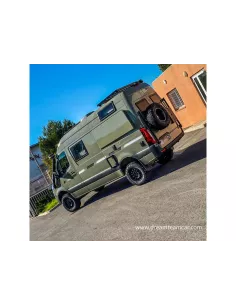 Porte roue sur porte arrière gauche Sprinter III après 2018 INOX 2
