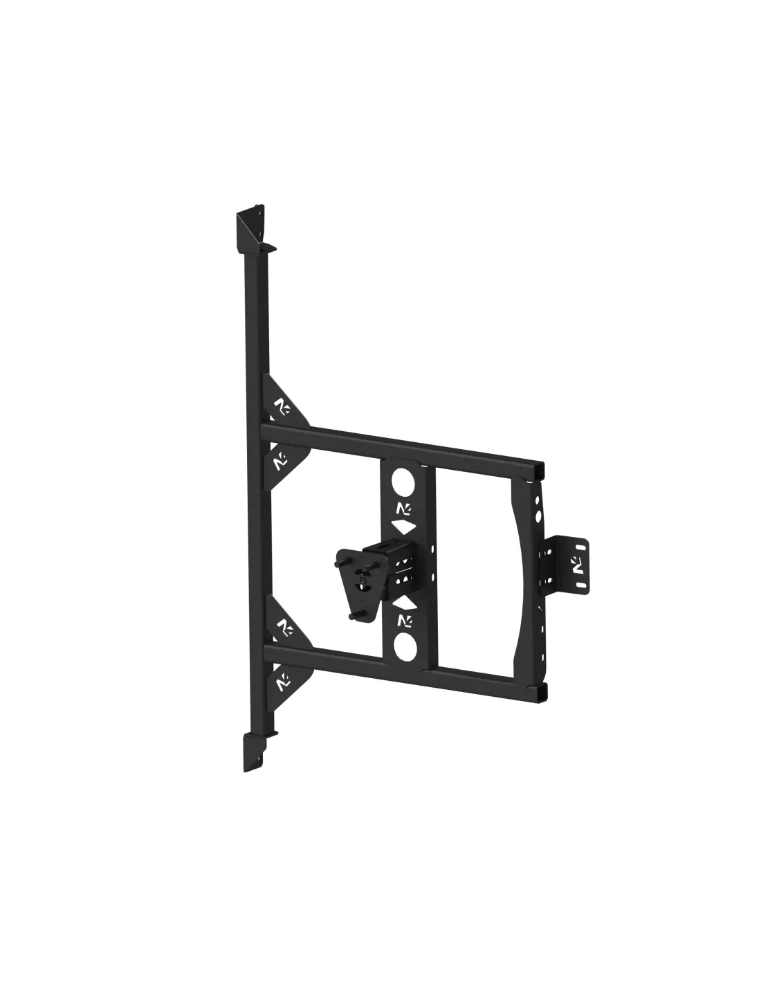 Porte roue de secours en inox sur porte arrière gauche Fiat