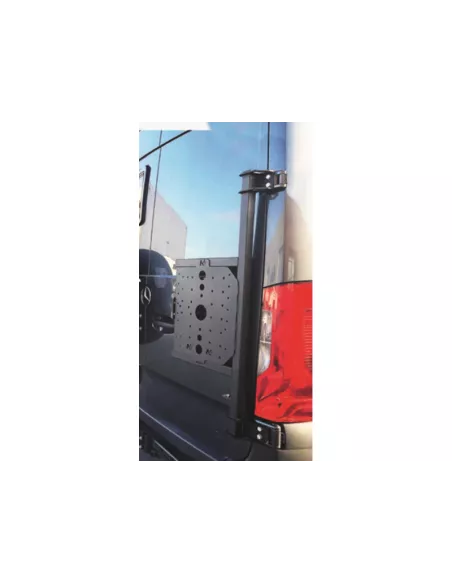 Porte tout sur porte arrière droit Sprinter II 2006-2018 INOX