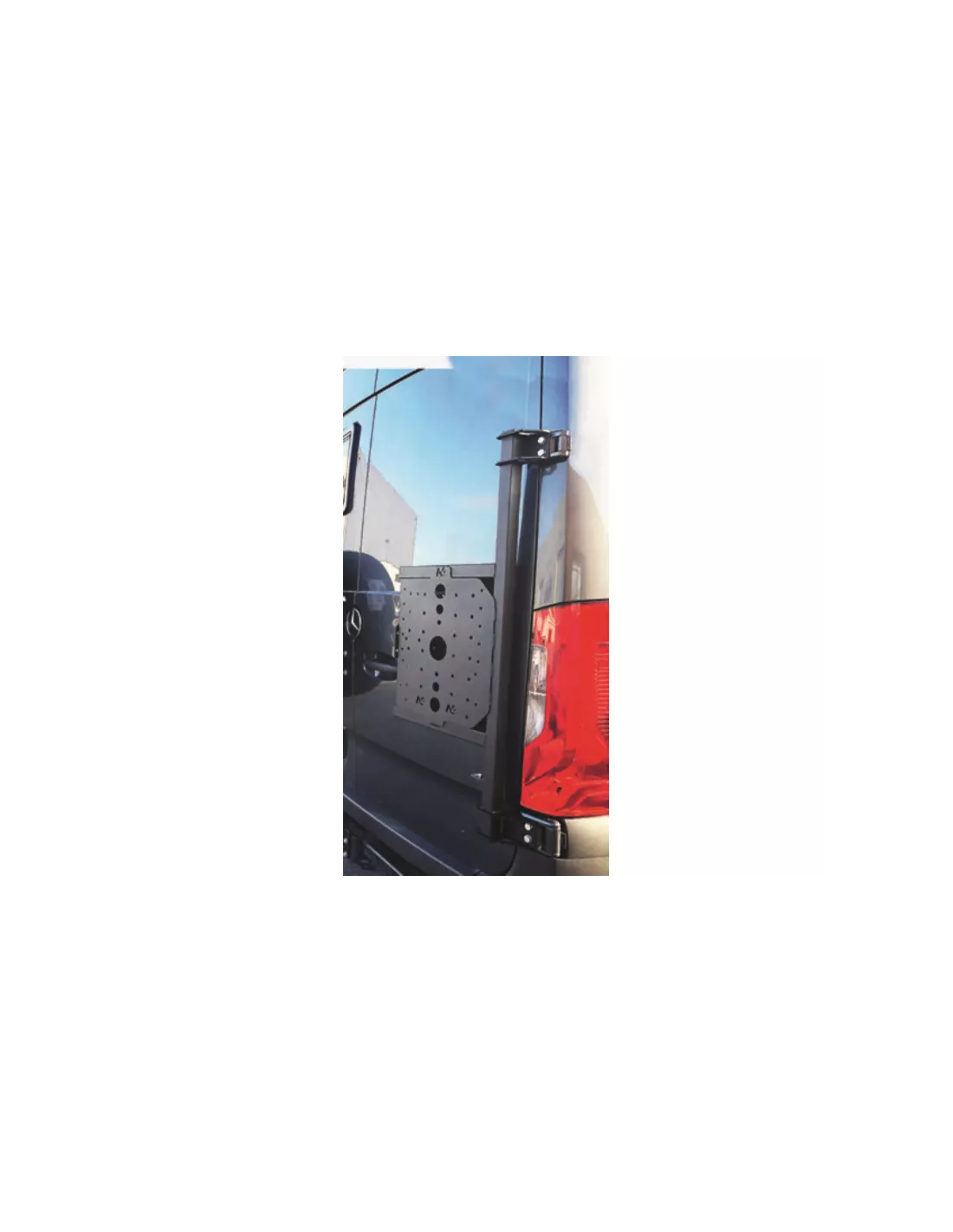 Porte tout sur porte arrière droit Sprinter II 2006-2018 INOX
