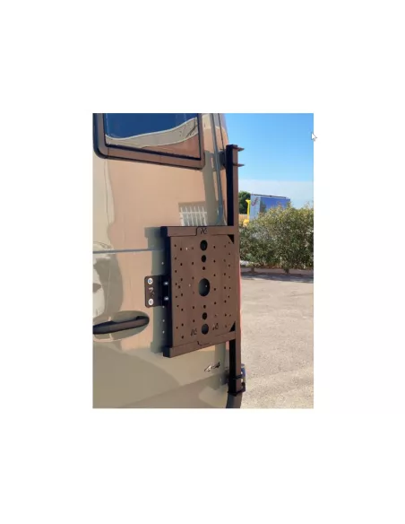 Porte tout sur porte arrière droit Sprinter III après 2018 INOX