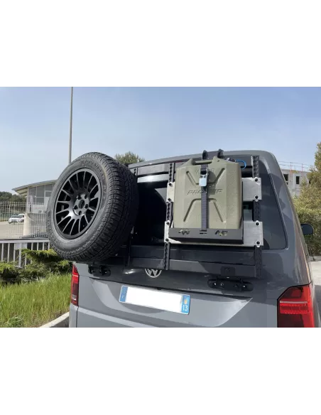 Porte roue / porte tout sur hayon pour Volkswagen Transporter T6