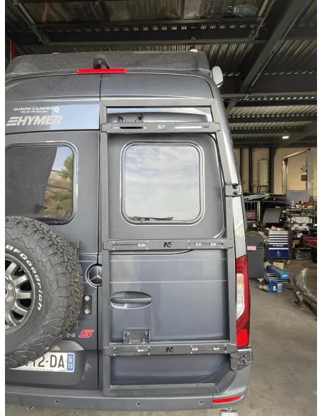 Porte tout en aluminium sur porte arrière droite pour Mercedes