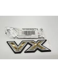 Monogramme chrome et or VX pour HDJ80 TOYOTA - accessoire 4x4