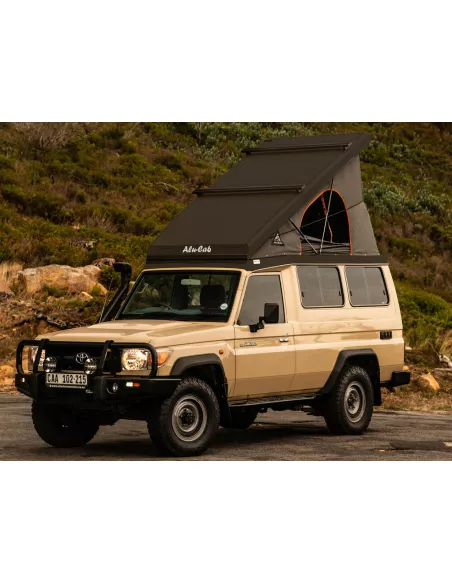 Toit relevable noir Alu-Cab Hercules G2 Land Cruiser 75 78 ALU CAB -