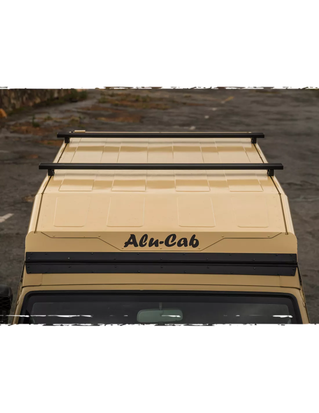 Hubdach schwarzer Alu-Kabine Herkules G2 Landkreuzer 75 78 ALU CAB -