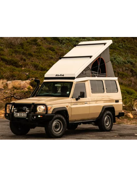 Toit relevable blanc Alu-Cab Hercules G2 Land Cruiser 75 78 ALU CAB -