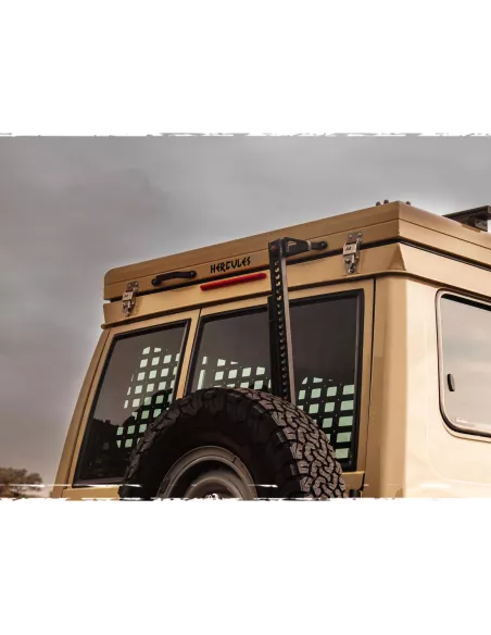 Toit relevable blanc Alu-Cab Hercules G2 Land Cruiser 75 78 ALU CAB -