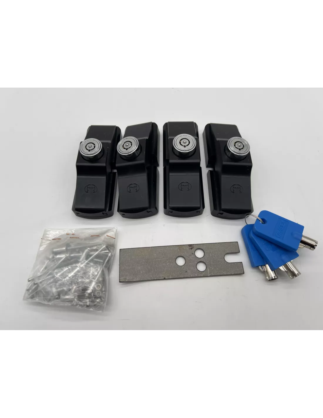 Set von 4 Anti-Einbrecher-Schlösser Fiat Ducato Fouton Goor - 4 Schlüssel