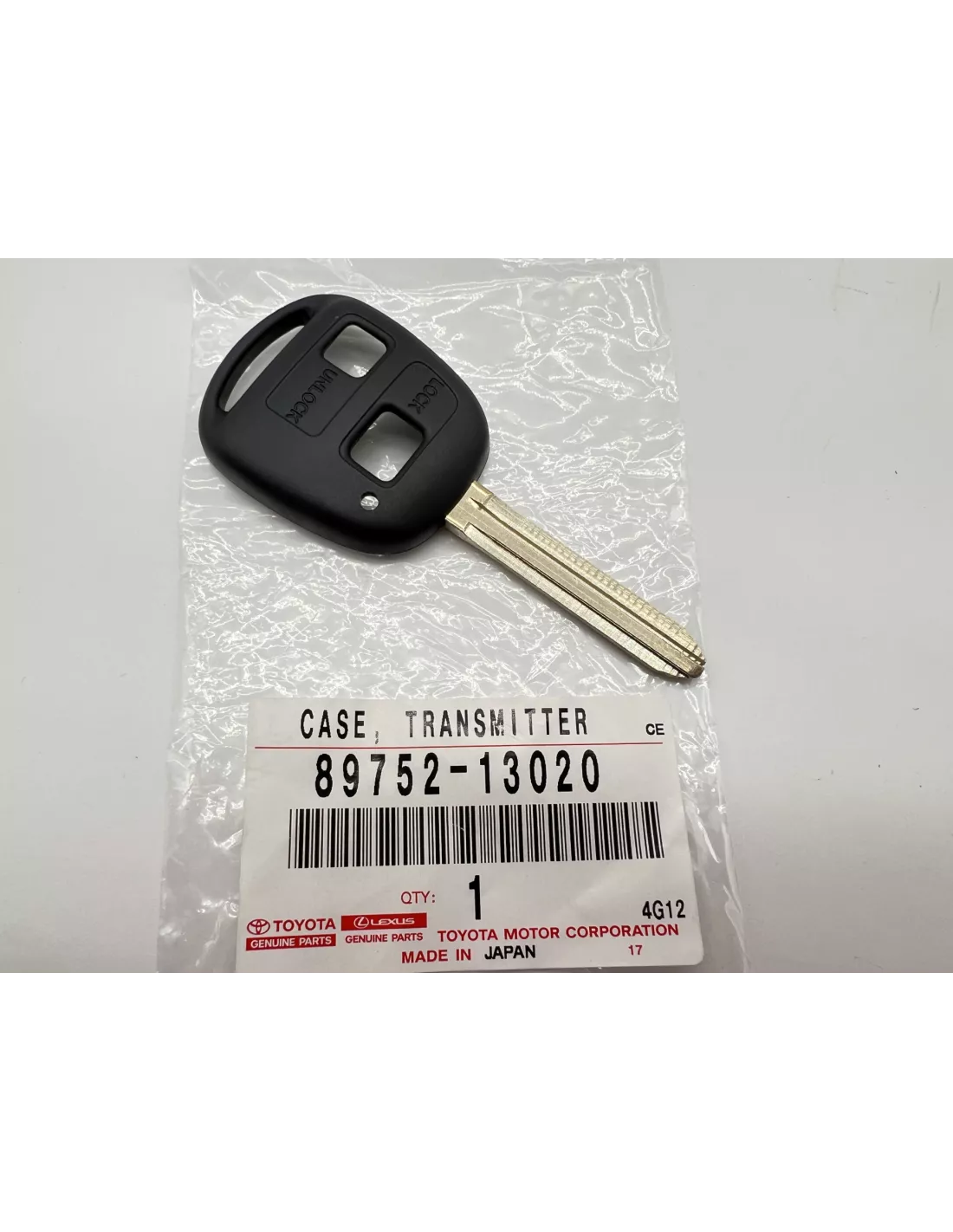 CLEF VIERGE BOITIER VIDE TOYOTA TOYOTA - accessoire 4x4