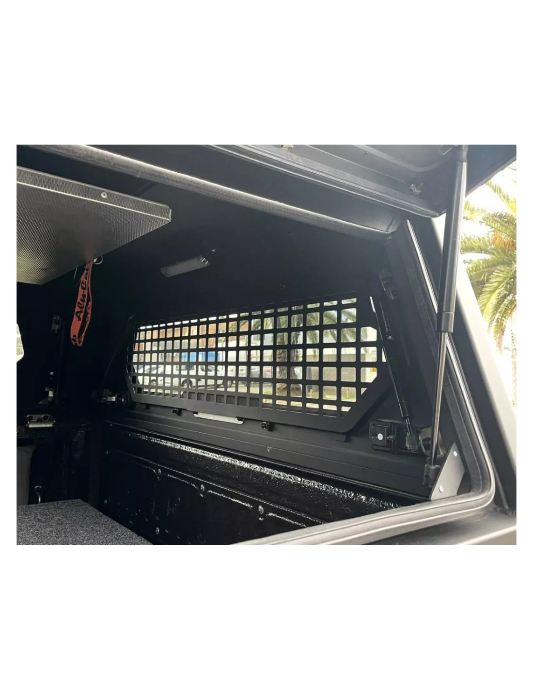 Grille de fenêtre de sécurité vitre du hayon hardtop Contour Alu-Cab