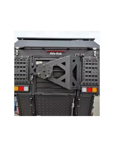 Support de roue de secours sur Hardtop Khaya camper Alu-Cab ALU CAB -