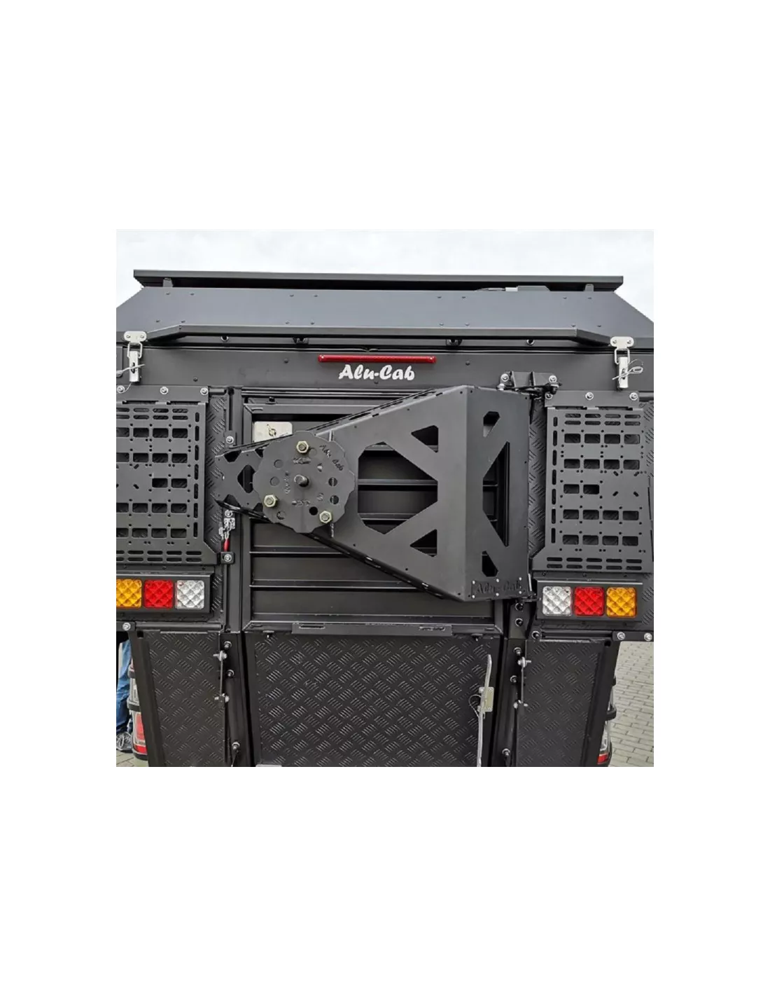 Reservewielsteun op Hardtop Khaya Camper Alu-Cab ALU CAB -