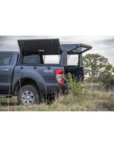 Hardtop Adventure noir strié double cabine Ford Ranger 2012-2022 2