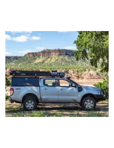 Hardtop Explorer Black Smooth Double Cabin Ford Ranger 2012-2022