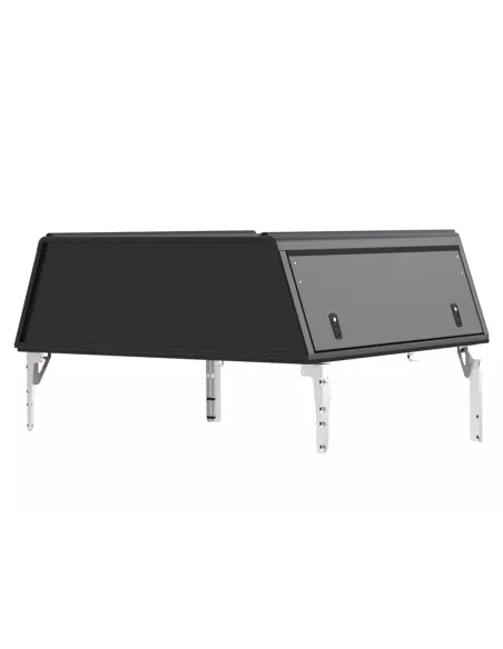 Hardtop Explorer Guard aluminium noir lisse Ford Ranger 2012-2022