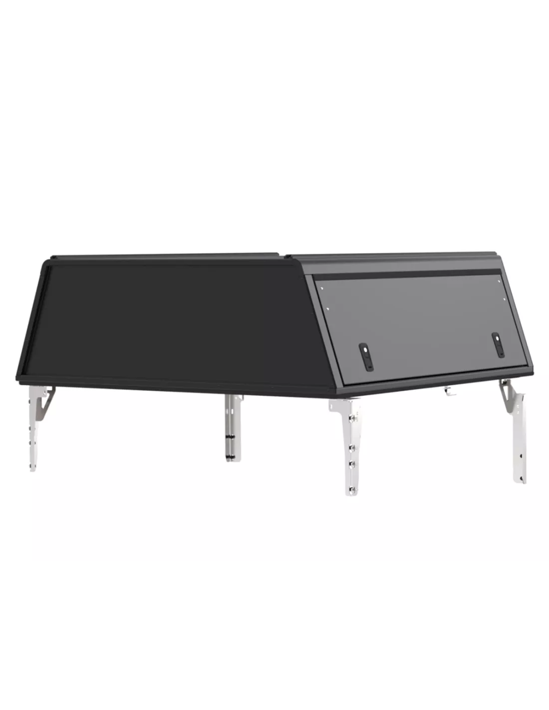Hardtop Explorer Guard aluminium noir lisse Ford Ranger 2012-2022