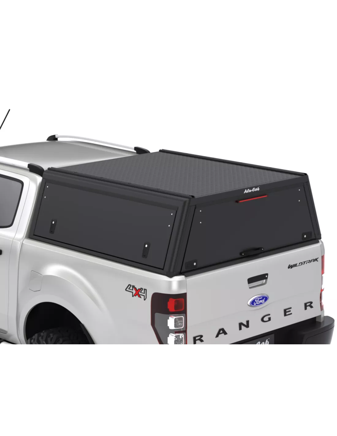 Hardtop Explorer Guard aluminium noir lisse Ford Ranger 2012-2022