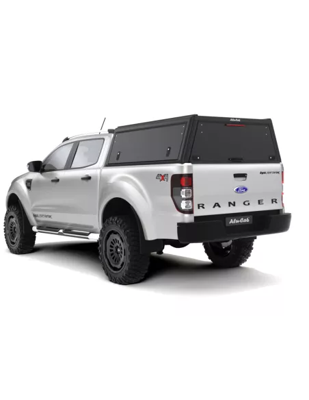 Hardtop Explorer Guard aluminium noir lisse Ford Ranger 2012-2022