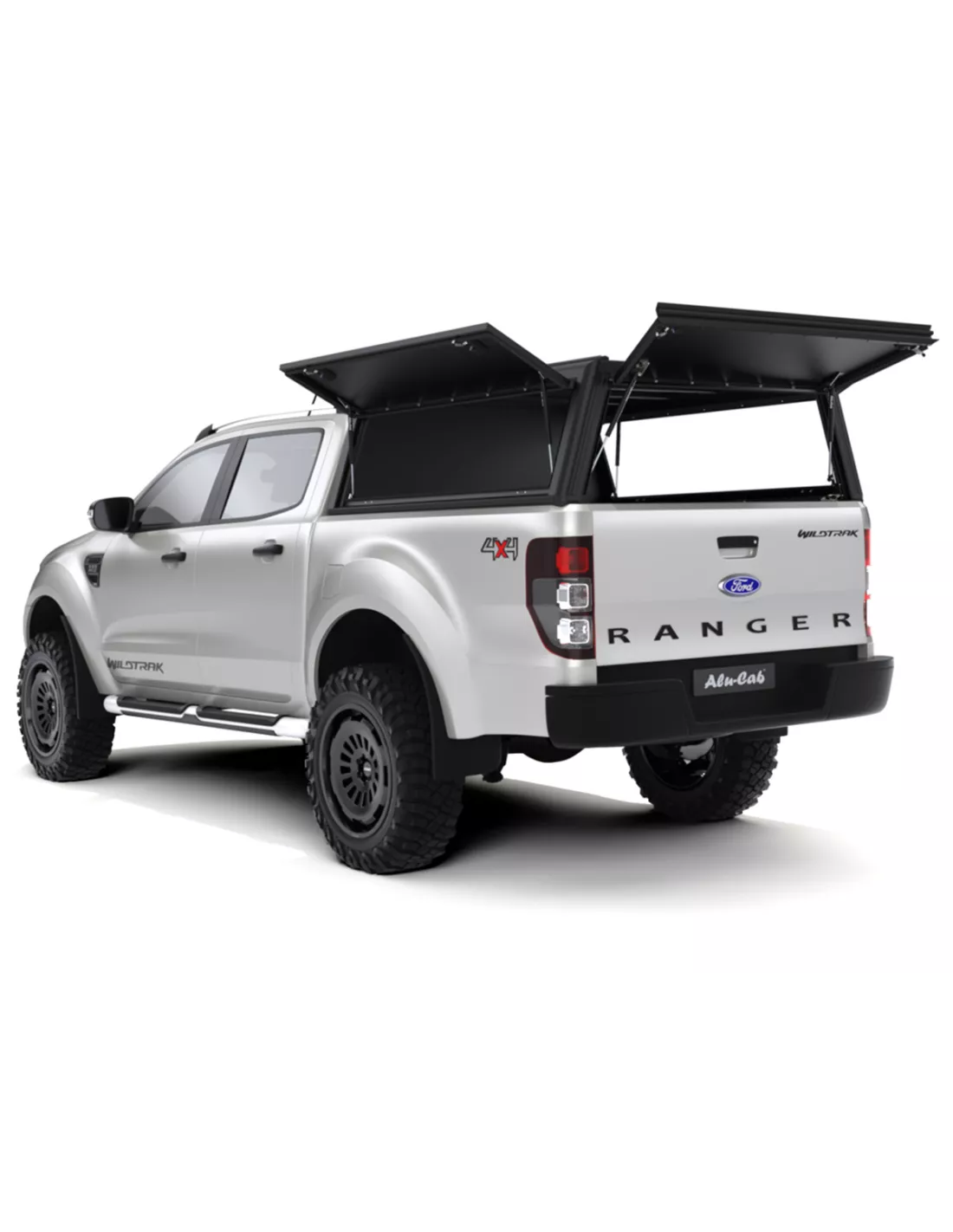 Hardtop Explorer Guard Aluminium schwarzer Ford Ford Ranger 2012-2022