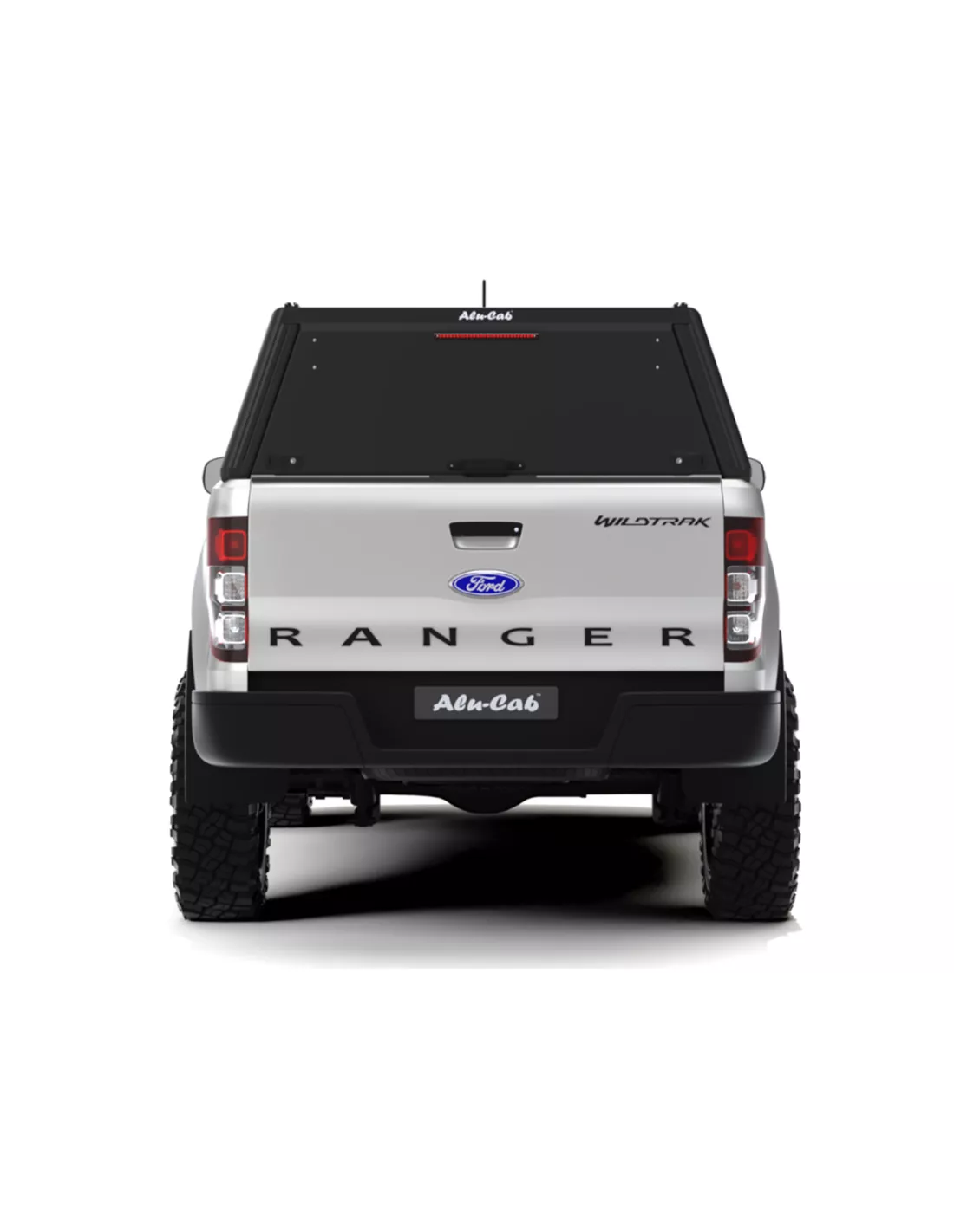 Hardtop Explorer Guard aluminium noir lisse Ford Ranger 2012-2022