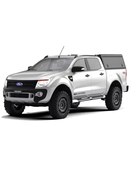 Hardtop Explorer Guard aluminium noir lisse Ford Ranger 2012-2022
