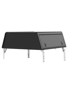 Hardtop Explorer Guard Aluminium Black Strie Ford Ranger 2012-2022 2