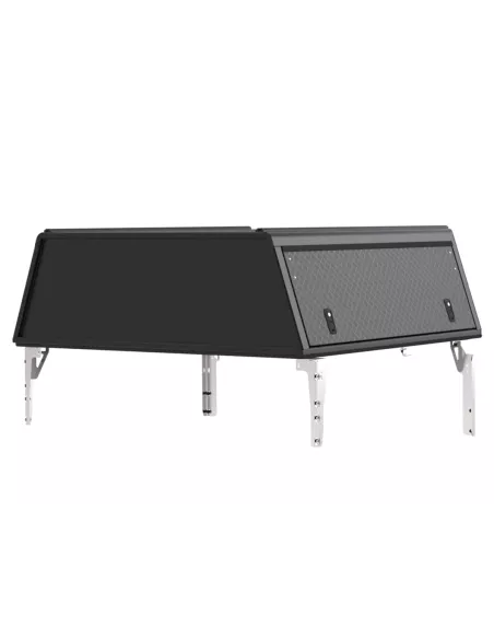 Hardtop Explorer Guard aluminium noir strié Ford Ranger 2012-2022