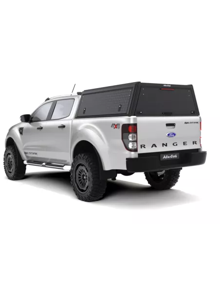 Hardtop Explorer Guard aluminium noir strié Ford Ranger 2012-2022