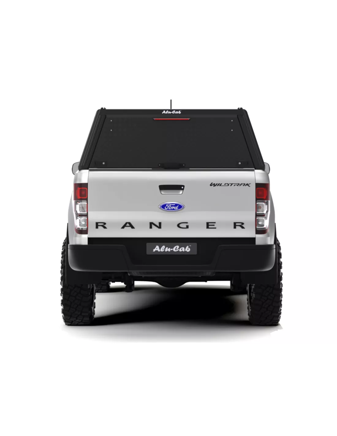 Hardtop Explorer Guard Aluminium Black Strie Ford Ranger 2012-2022