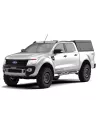 Hardtop Explorer Guard aluminium noir strié Ford Ranger 2012-2022