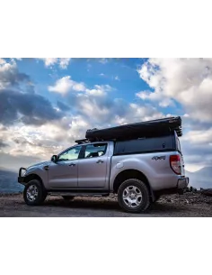 Hardtop Explorer Black Smooth Double Cabin Ford Ranger 2022+ Alu-Cab