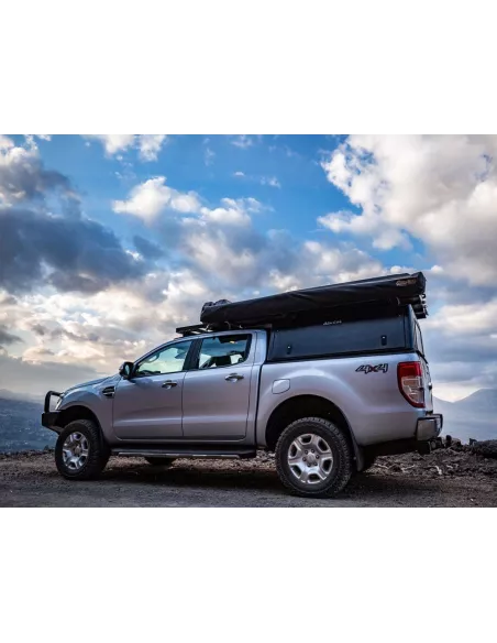 Hardtop Explorer noir lisse Double Cabine Ford Ranger 2022+ Alu-Cab