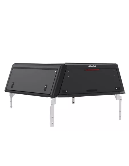 Hardtop Explorer Guard aluminium noir lisse Ford Ranger 2023+ double