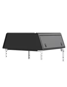 Hardtop Explorer Guard aluminium noir lisse Ford Ranger 2023+ double 2