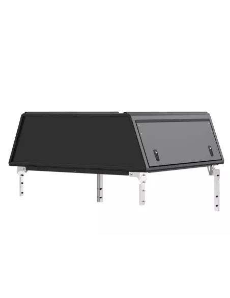 Hardtop Explorer Guard aluminium noir lisse Ford Ranger 2023+ double