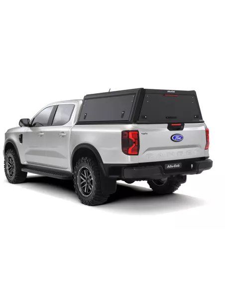 Hardtop Explorer Guard aluminium noir lisse Ford Ranger 2023+ double