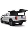 Hardtop Explorer Guard Aluminium schwarz Smooth Ford Ranger 2023+ doppelt